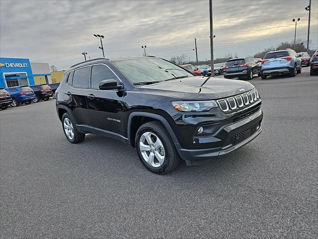 used 2022 Jeep Compass car, priced at $21,990