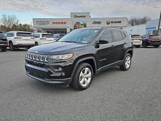 used 2022 Jeep Compass car, priced at $21,990