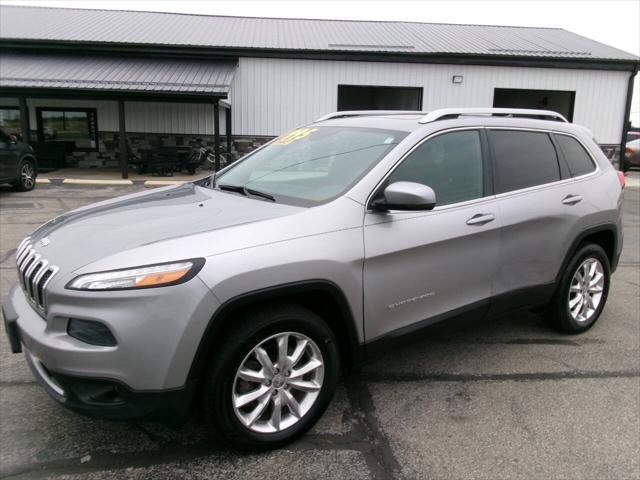 used 2015 Jeep Cherokee car, priced at $14,995
