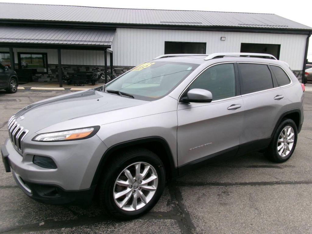 used 2015 Jeep Cherokee car, priced at $14,995