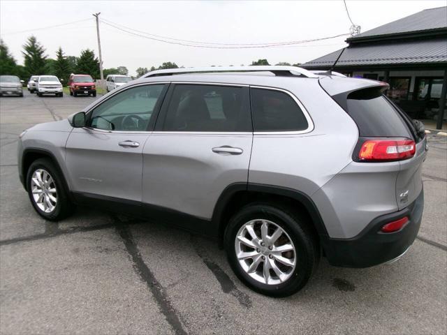used 2015 Jeep Cherokee car, priced at $14,995
