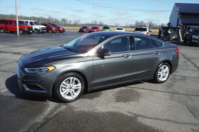 used 2018 Ford Fusion car, priced at $23,995