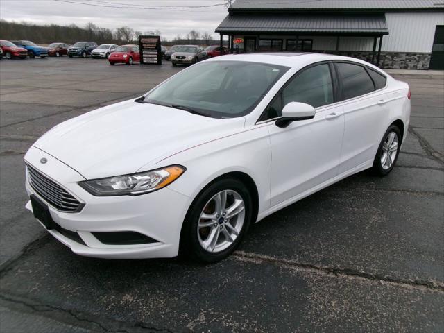 used 2018 Ford Fusion car, priced at $13,950