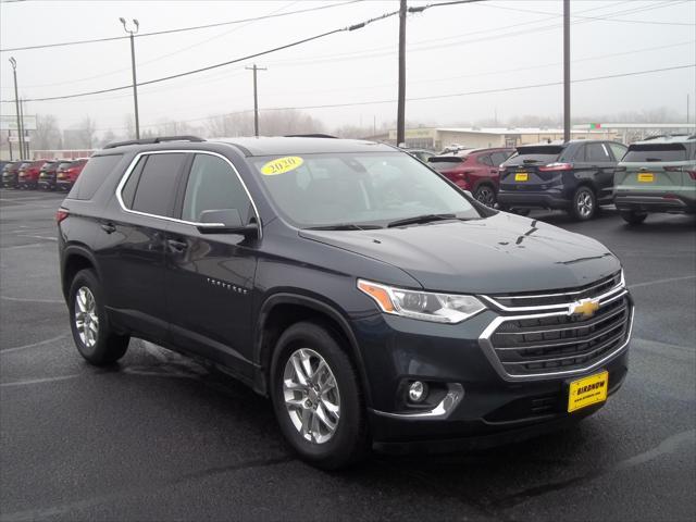 used 2020 Chevrolet Traverse car, priced at $25,499