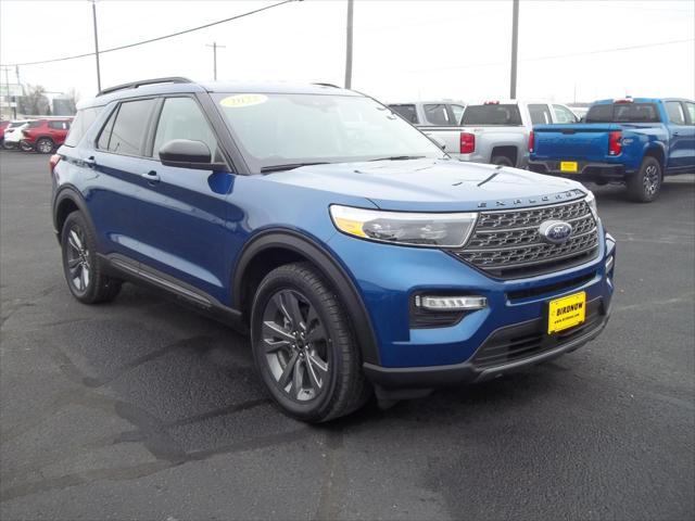 used 2022 Ford Explorer car, priced at $33,219