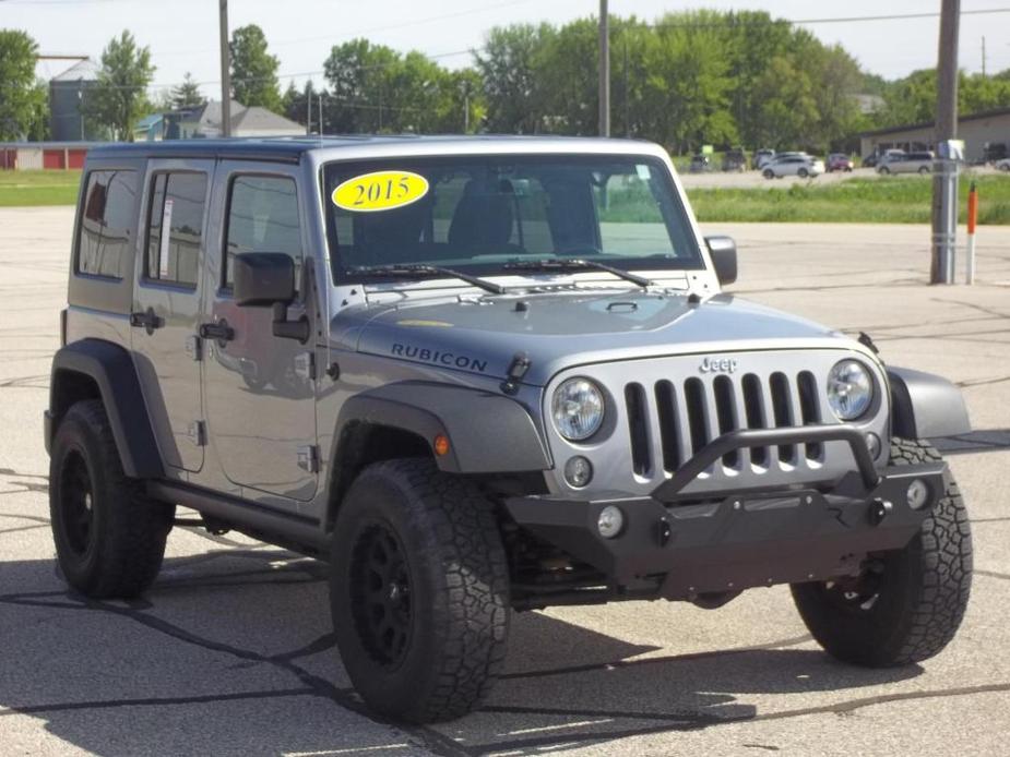used 2015 Jeep Wrangler Unlimited car, priced at $27,722