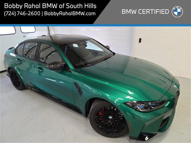 used 2024 BMW M3 car, priced at $88,988