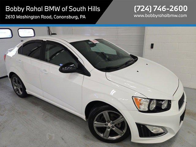 used 2015 Chevrolet Sonic car, priced at $8,988