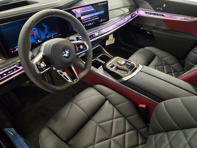 new 2025 BMW 740 car, priced at $105,825