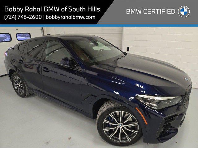 used 2022 BMW X6 car, priced at $63,488