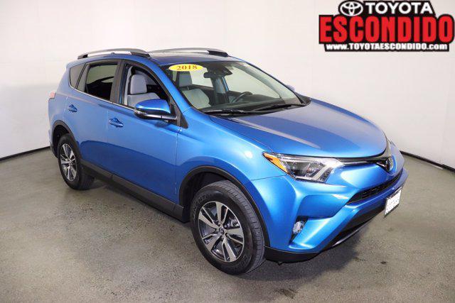 used 2018 Toyota RAV4 car, priced at $19,995