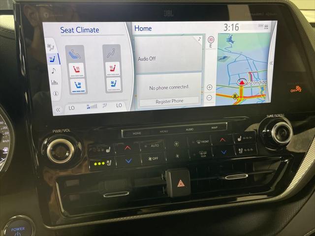 used 2022 Toyota Highlander Hybrid car, priced at $47,995