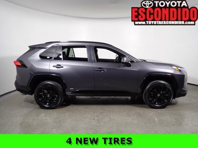 used 2022 Toyota RAV4 Hybrid car, priced at $33,998