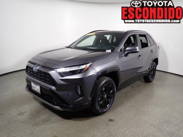 used 2022 Toyota RAV4 Hybrid car, priced at $33,998