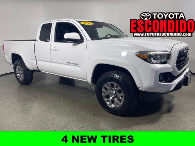 used 2018 Toyota Tacoma car, priced at $29,995
