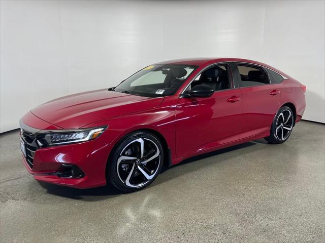 used 2021 Honda Accord car, priced at $27,995