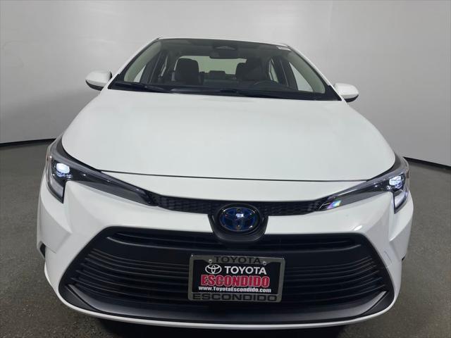 new 2025 Toyota Corolla Hybrid car, priced at $25,433
