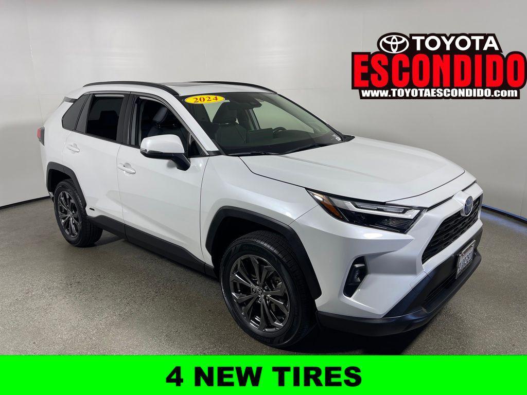 used 2024 Toyota RAV4 Hybrid car, priced at $39,995