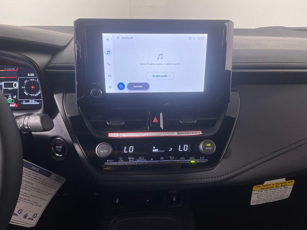new 2025 Toyota GR Corolla car, priced at $43,900