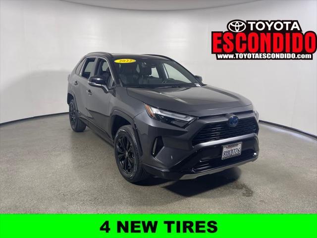 used 2022 Toyota RAV4 Hybrid car, priced at $39,597