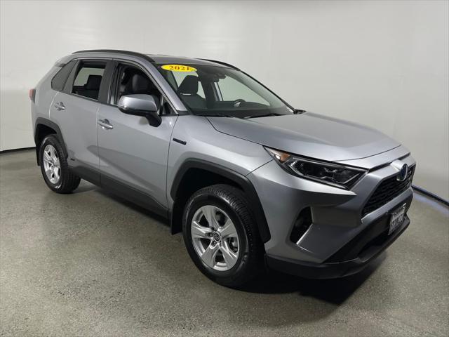 used 2021 Toyota RAV4 Hybrid car, priced at $29,998