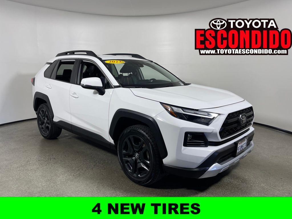 used 2023 Toyota RAV4 car, priced at $34,998