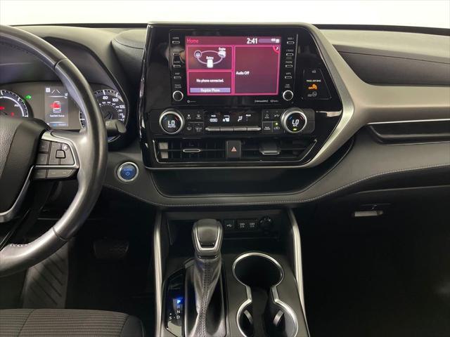 used 2021 Toyota Highlander Hybrid car, priced at $30,995