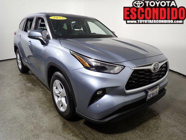 used 2022 Toyota Highlander car, priced at $31,777