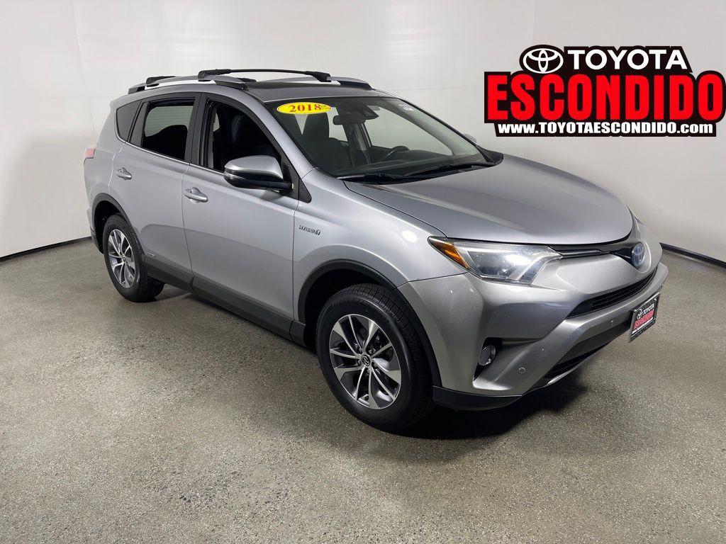 used 2018 Toyota RAV4 Hybrid car, priced at $21,987