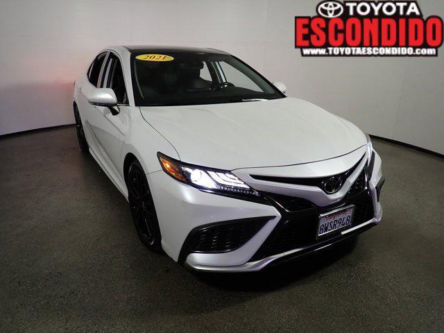 used 2021 Toyota Camry car, priced at $29,498