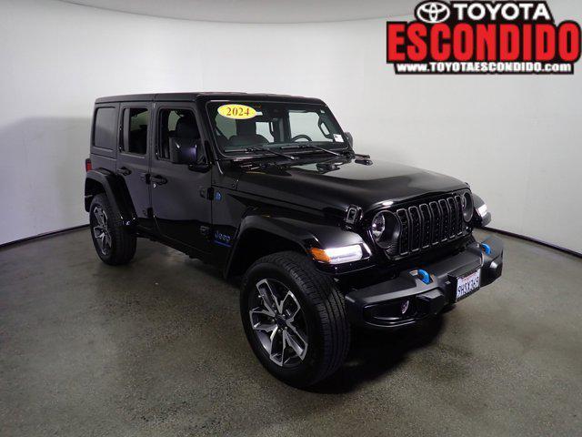 used 2024 Jeep Wrangler 4xe car, priced at $39,997