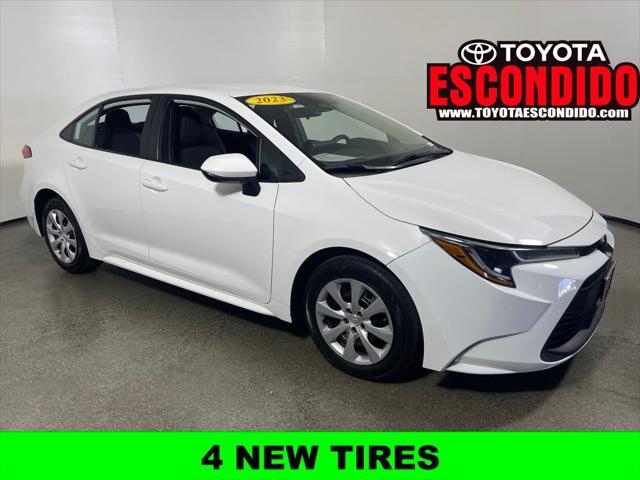 used 2023 Toyota Corolla car, priced at $21,477