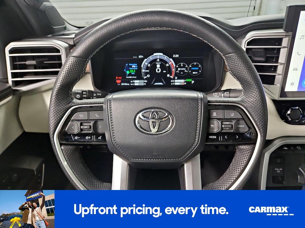used 2023 Toyota Tundra Hybrid car, priced at $54,998