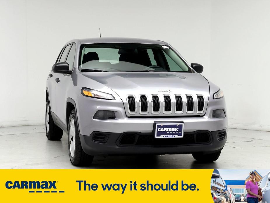 used 2015 Jeep Cherokee car, priced at $13,998