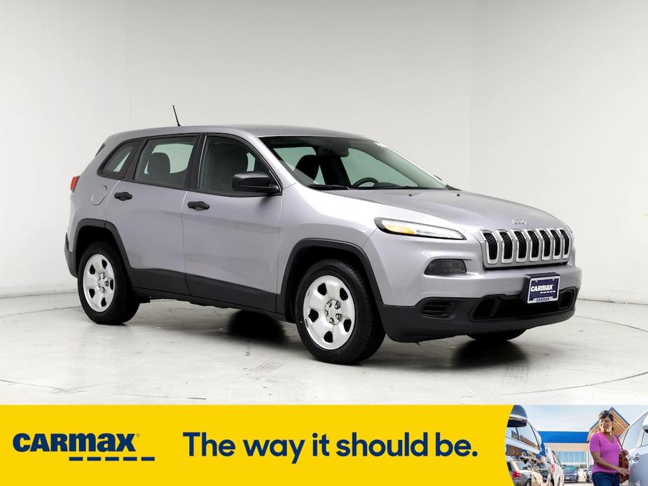 used 2015 Jeep Cherokee car, priced at $13,998