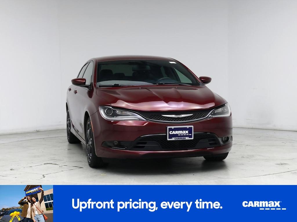 used 2015 Chrysler 200 car, priced at $10,998