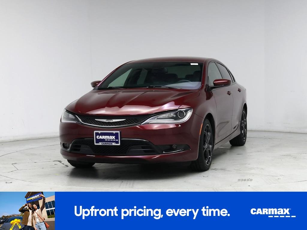 used 2015 Chrysler 200 car, priced at $10,998