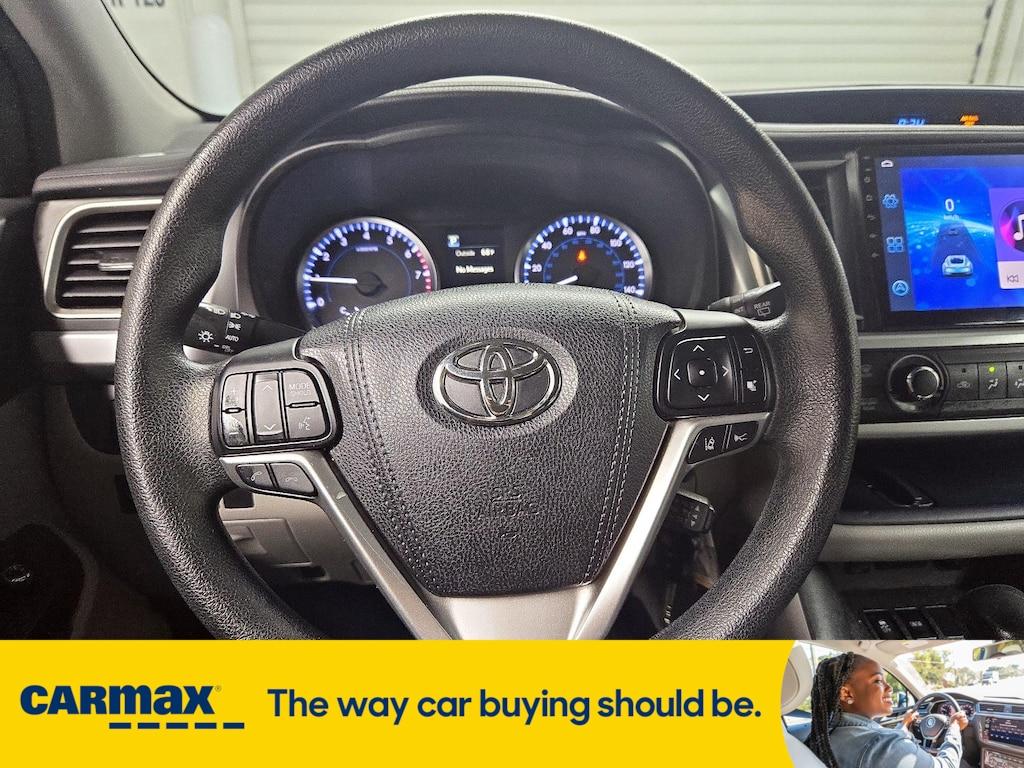 used 2017 Toyota Highlander car, priced at $17,998