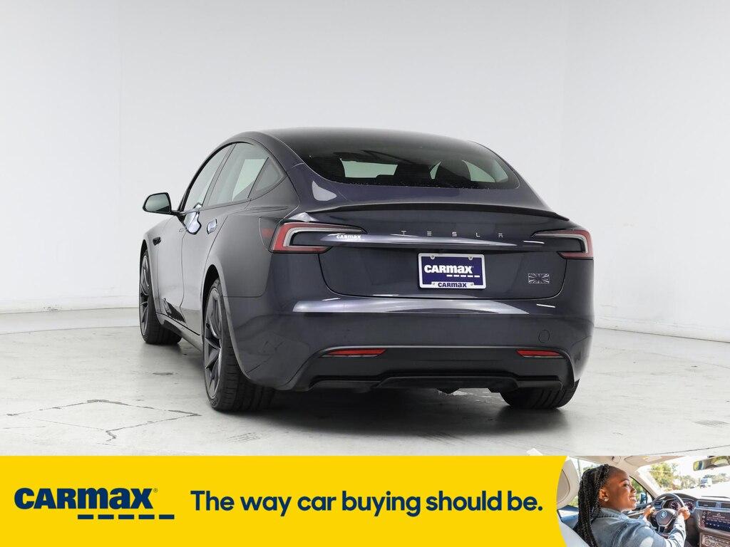 used 2024 Tesla Model 3 car, priced at $39,998