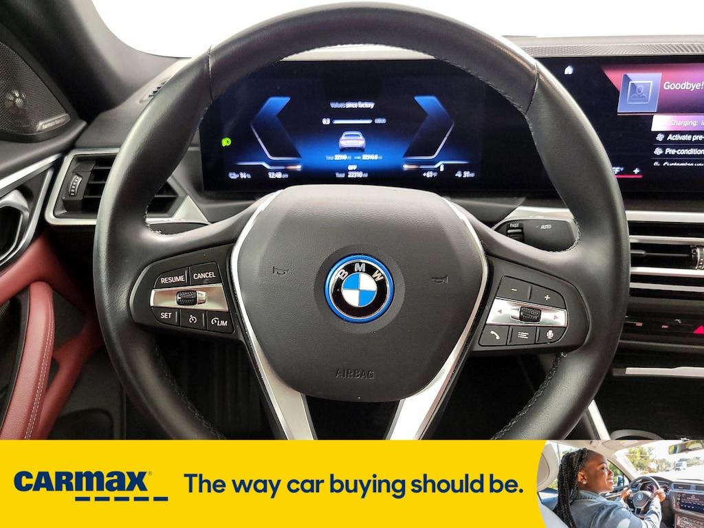 used 2023 BMW i4 Gran Coupe car, priced at $38,998