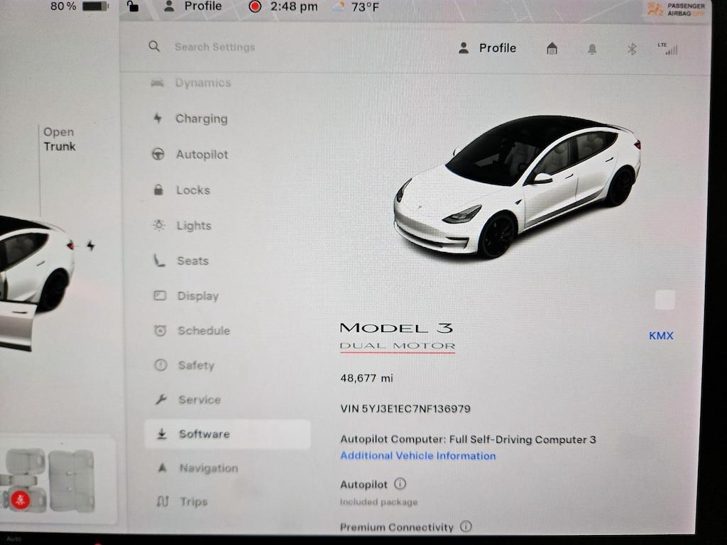 used 2022 Tesla Model 3 car, priced at $29,998