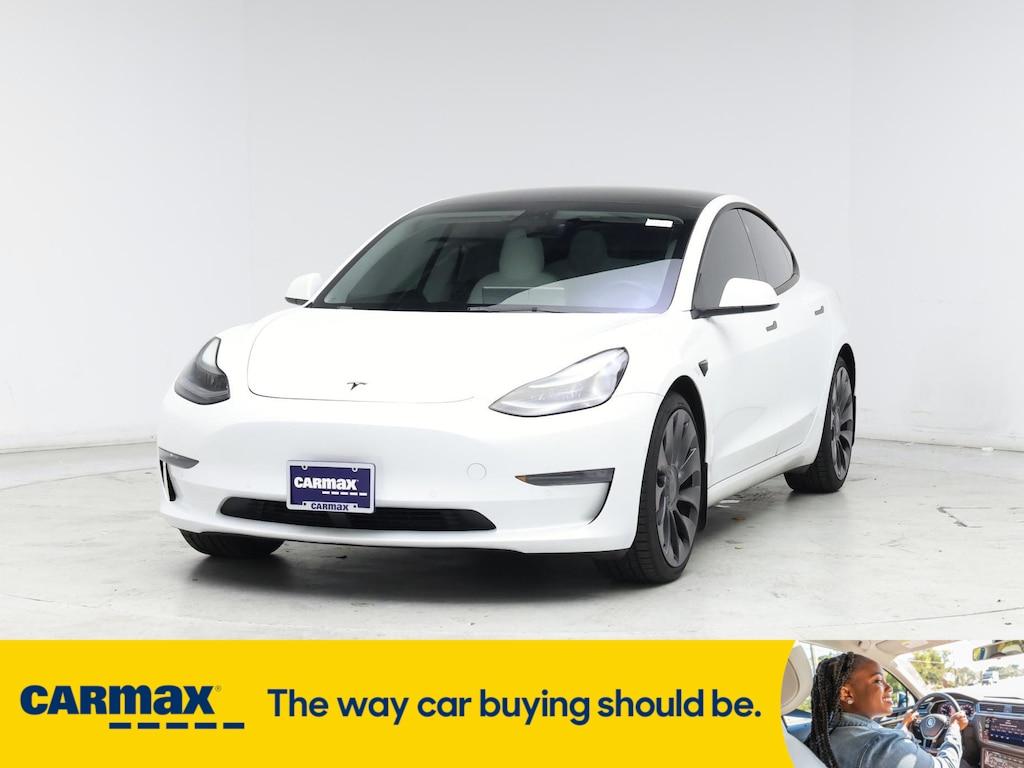 used 2022 Tesla Model 3 car, priced at $29,998