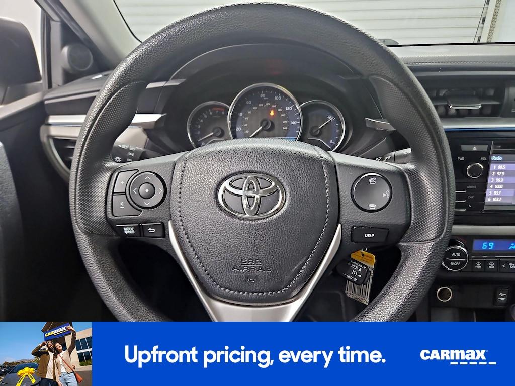 used 2015 Toyota Corolla car, priced at $14,998