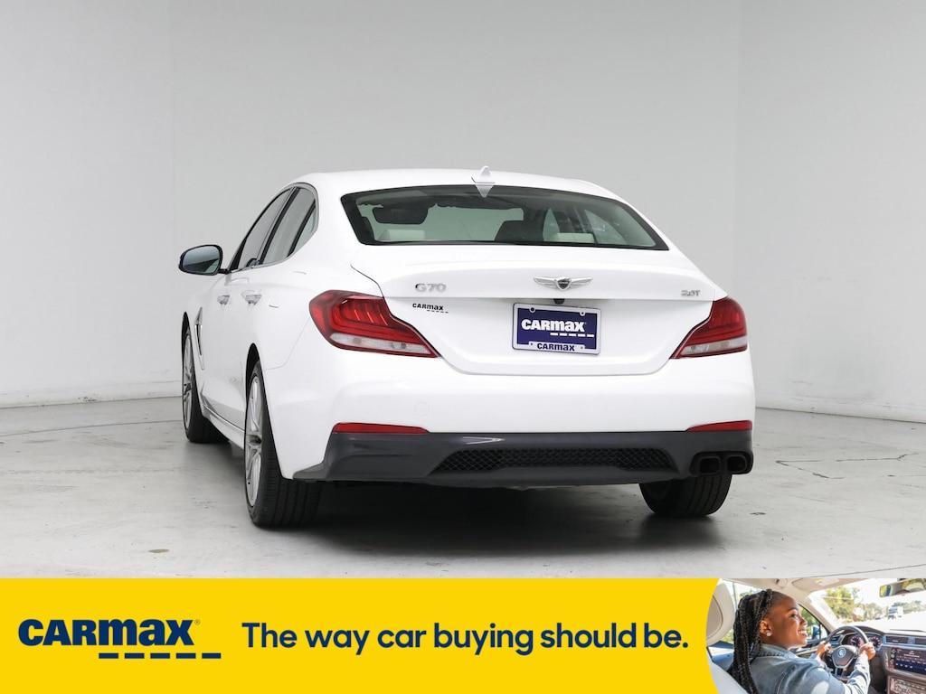 used 2020 Genesis G70 car, priced at $23,998