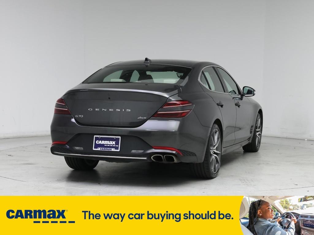used 2023 Genesis G70 car, priced at $29,998