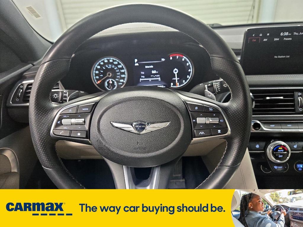 used 2023 Genesis G70 car, priced at $29,998