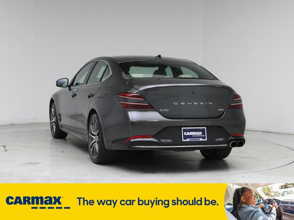 used 2023 Genesis G70 car, priced at $29,998