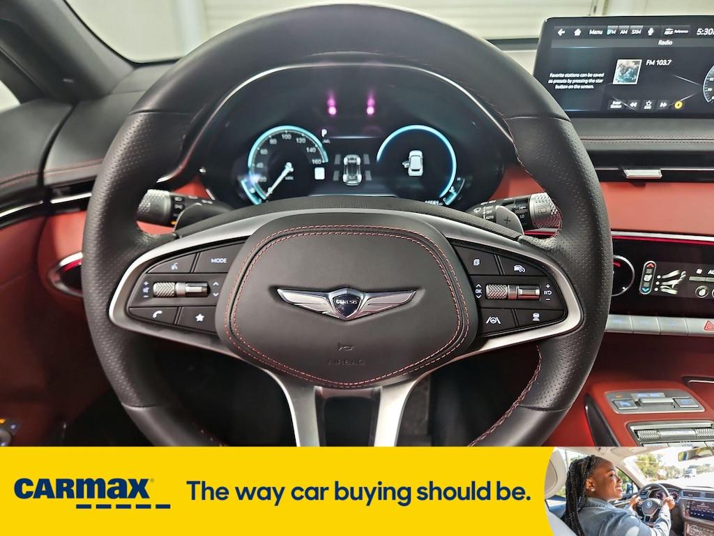 used 2023 Genesis GV70 car, priced at $44,998