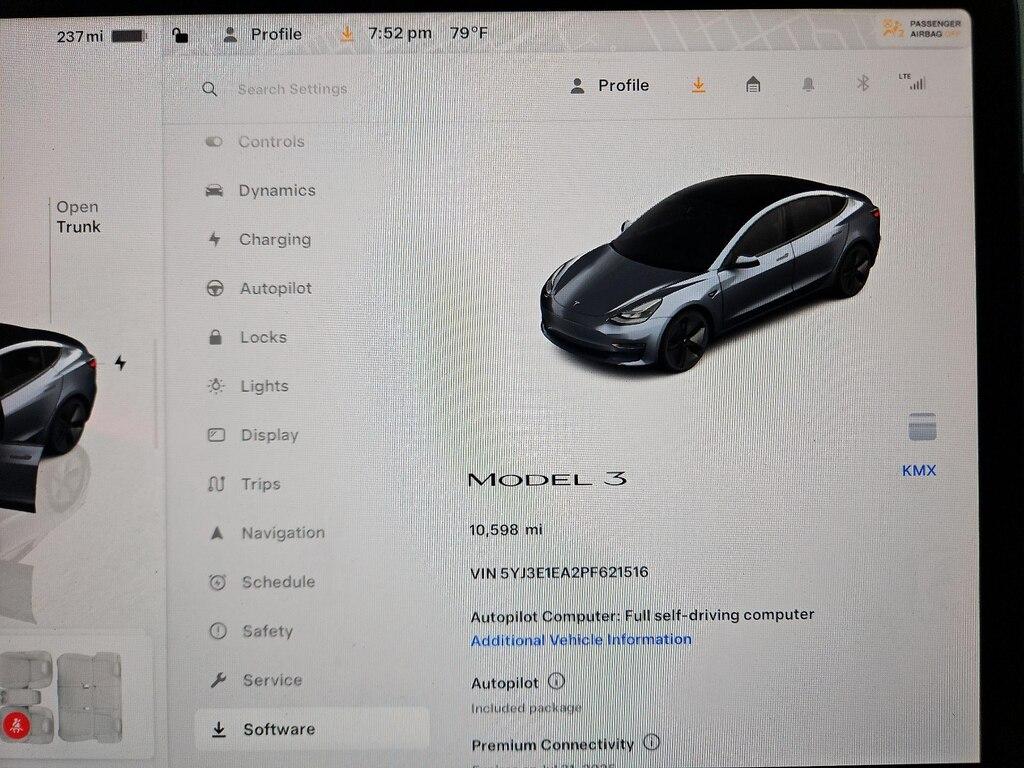 used 2023 Tesla Model 3 car, priced at $29,998