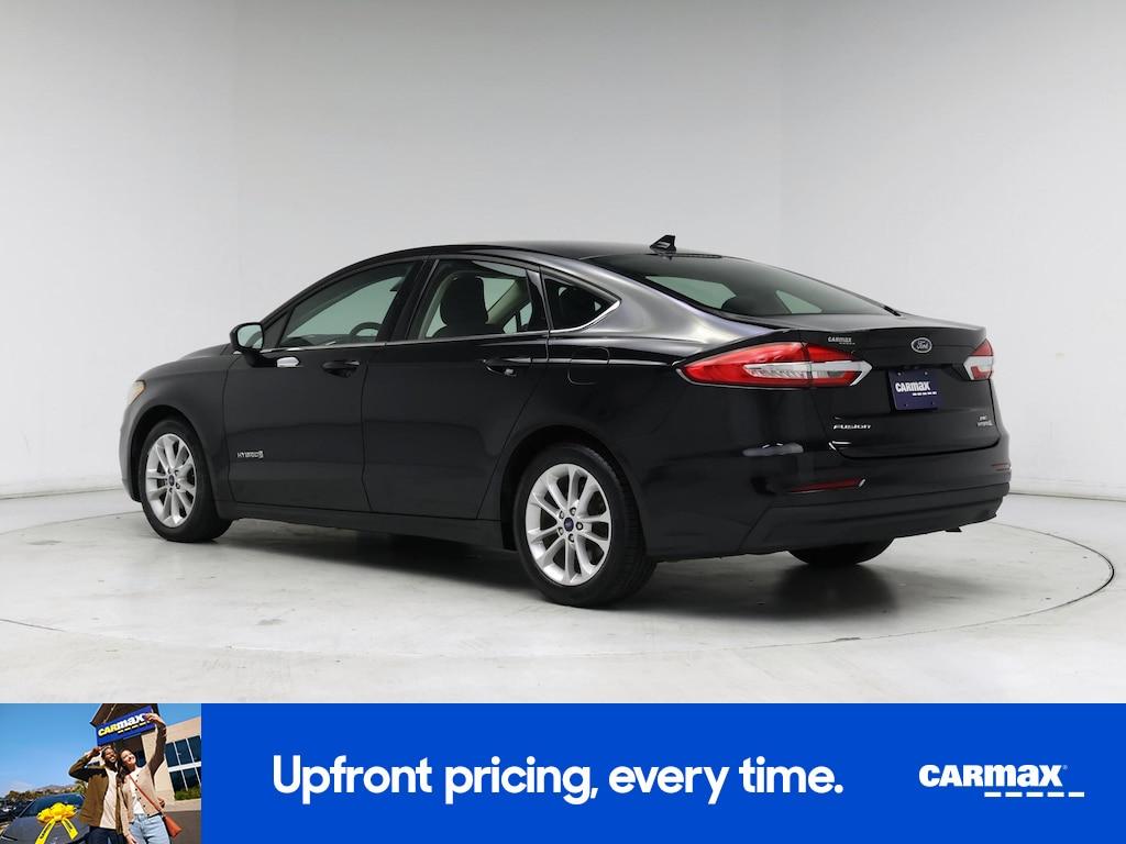 used 2019 Ford Fusion Hybrid car, priced at $14,998